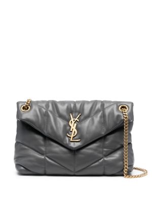 Saint Laurent Loulou small leather shoulder bag