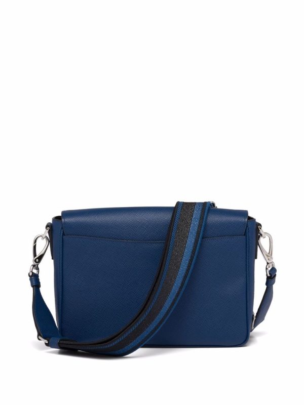 Prada logo-embossed Saffiano leather bag - Image 2