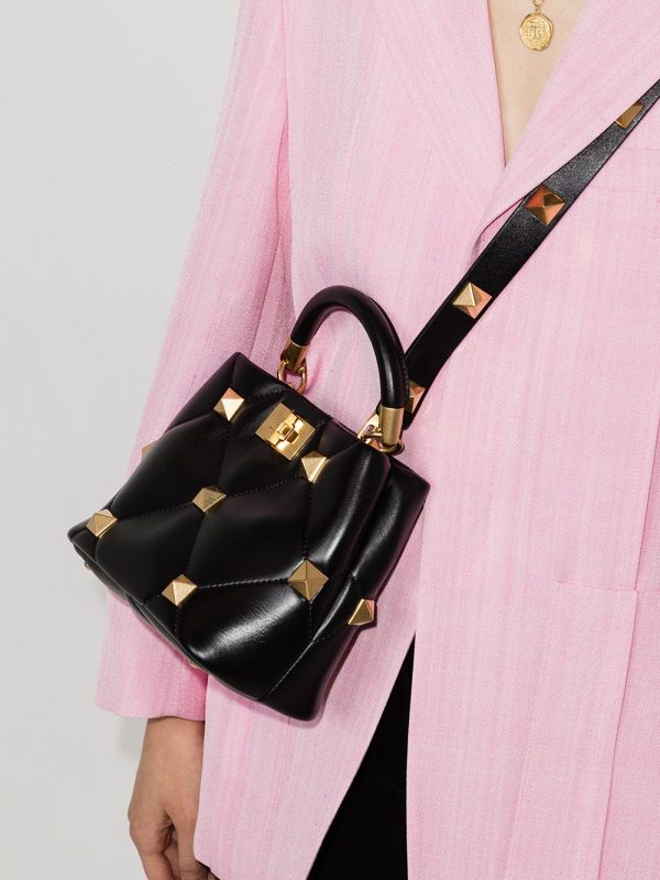 Valentino Garavani small Roman Stud The Handle shoulder bag - Image 2