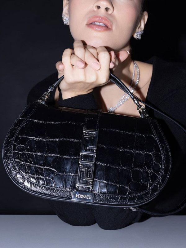 Versace Greca Goddess leather bag - Image 2