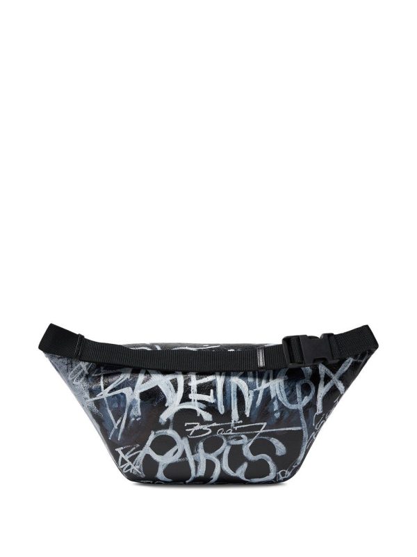 Balenciaga Explorer Graffiti-Printed belt bag - Image 2