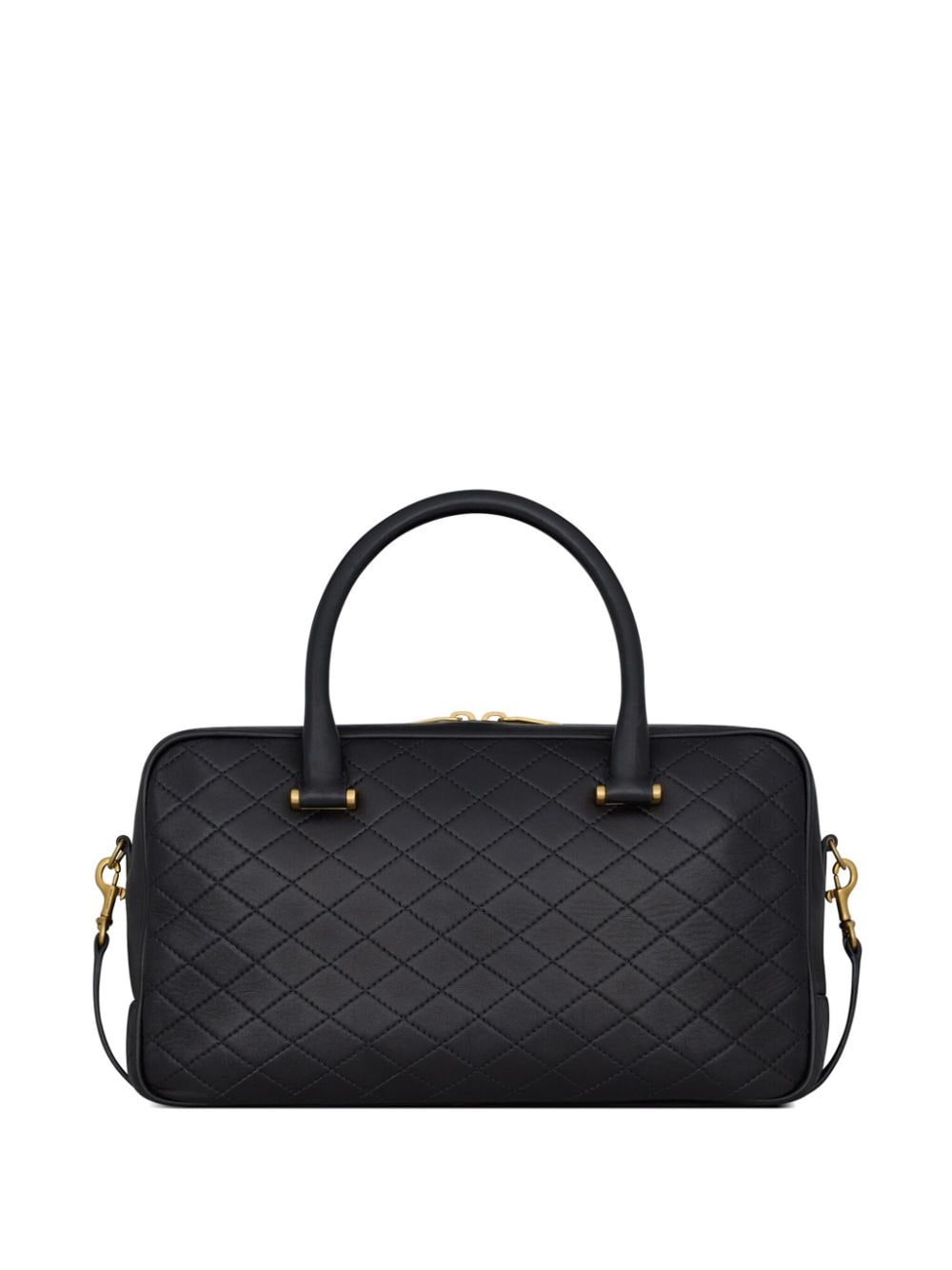 Saint Laurent Lyia quilted leather duffle bag - Image 3