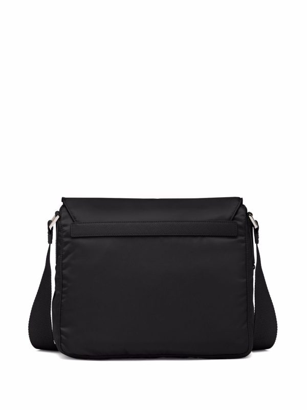 Prada Re-Nylon triangle logo-plaque shoulder bag - Image 2