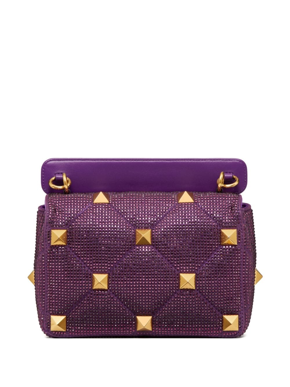 Valentino Garavani medium Roman Stud rhinestone-embellished shoulder bag - Image 2