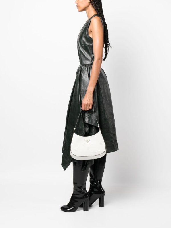 Prada Cleo embossed-detail shoulder bag - Image 2