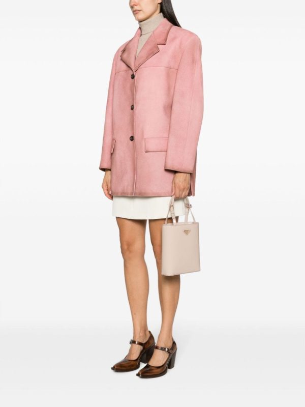 Prada small Panier leather tote bag - Image 2
