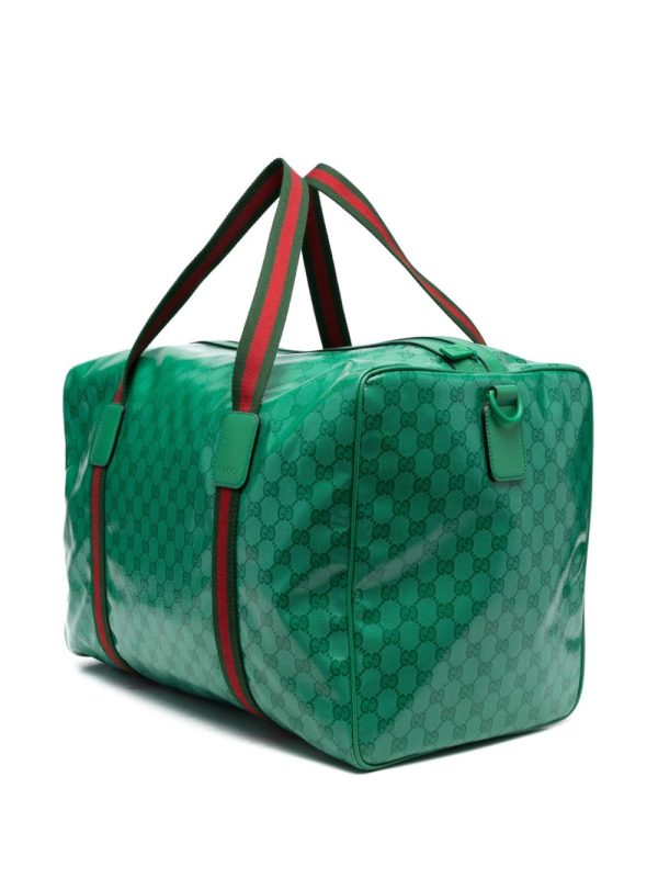 Gucci Jumbo GG leather holdall - Image 2