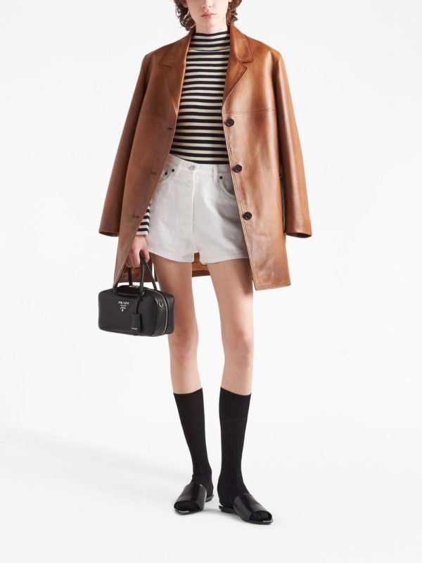 Prada logo-lettering top-handle bag - Image 2