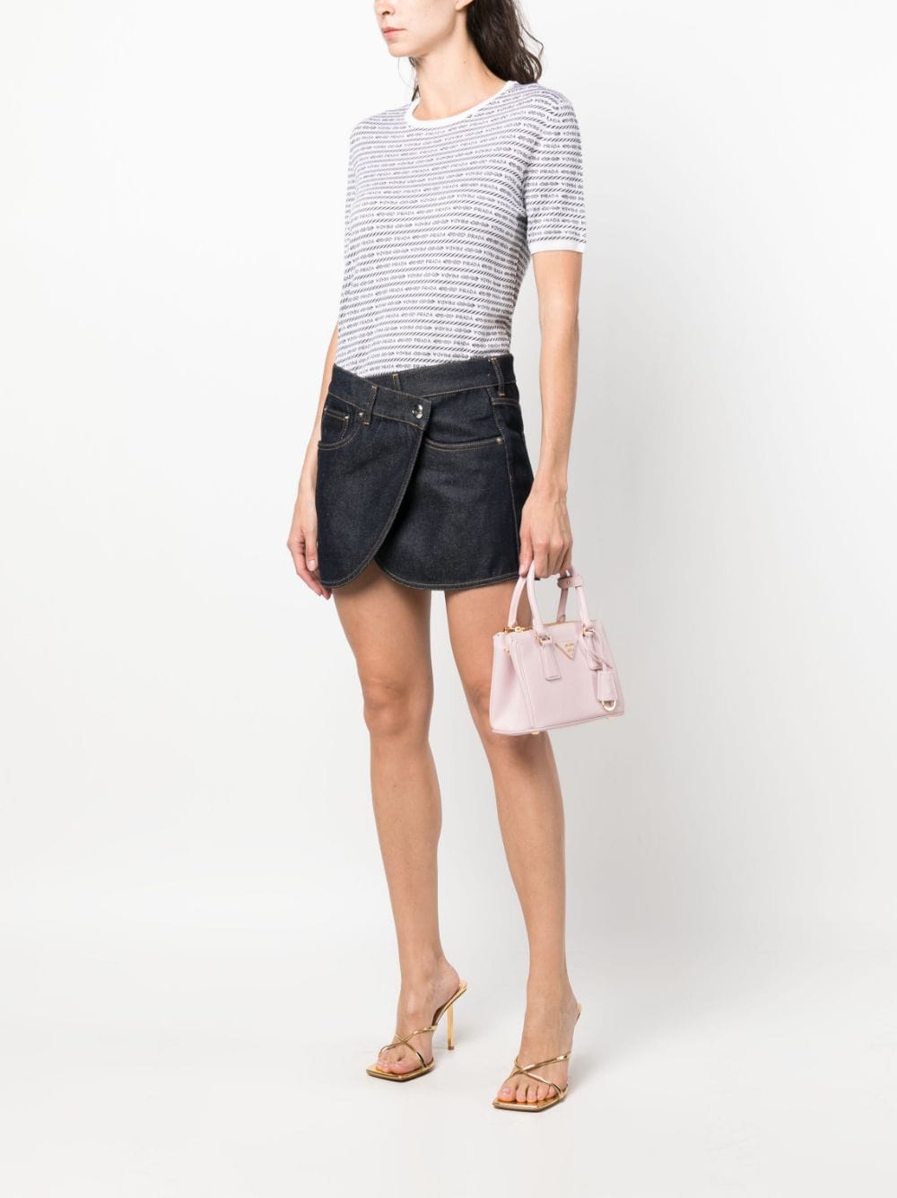 Prada mini Galleria leather bag - Image 2