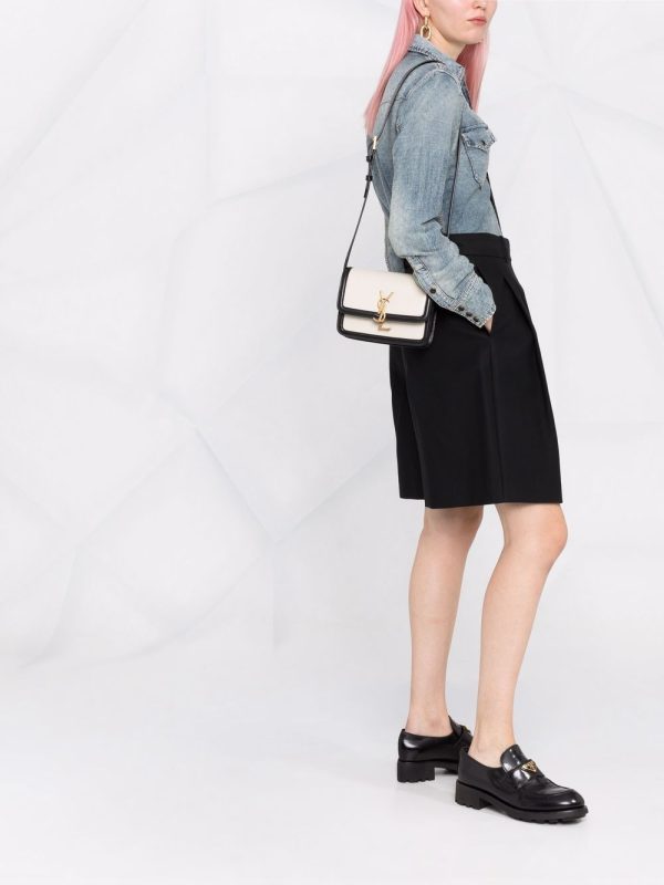 Saint Laurent small Sunset logo shoulder bag - Image 2