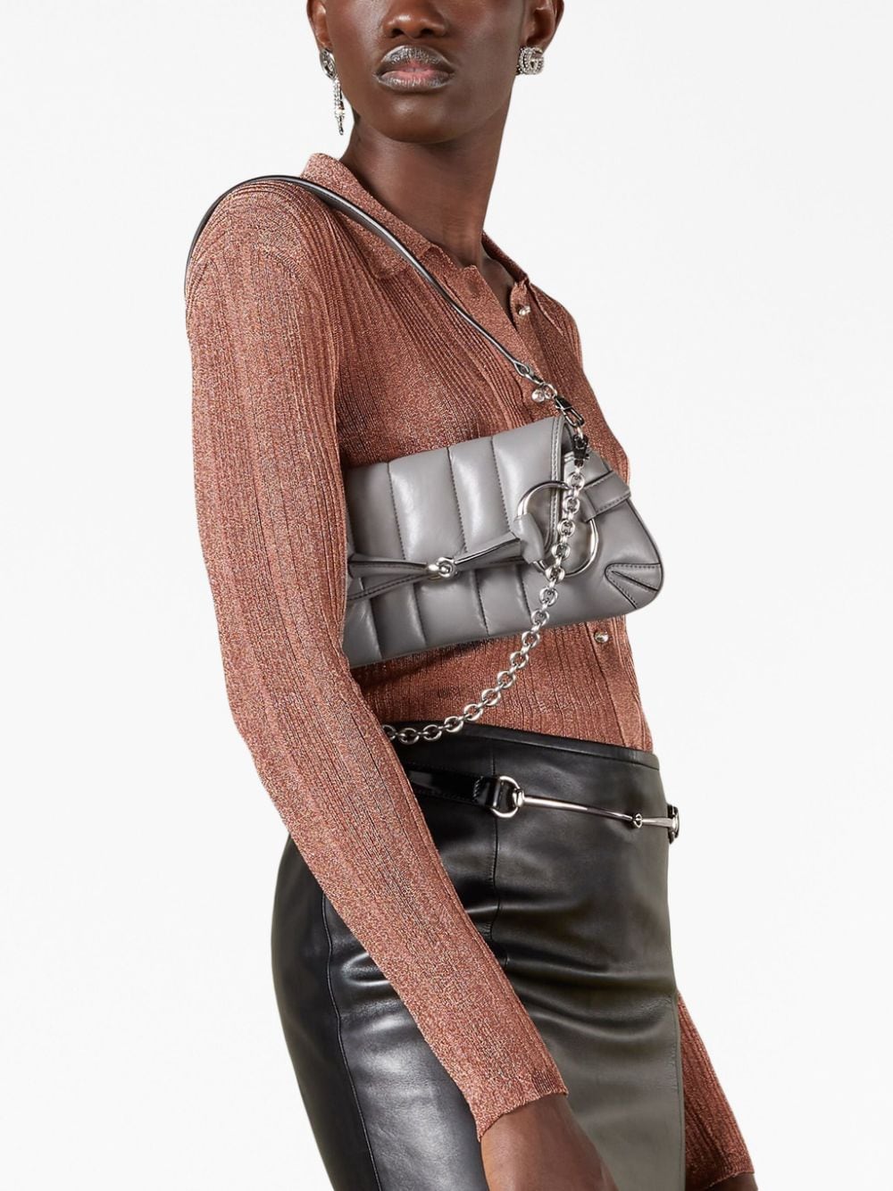 Gucci mini Horsebit-detail shoulder bag - Image 2