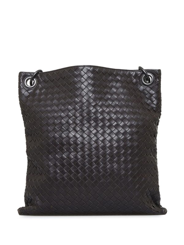 Bottega Veneta   Intrecciato leather crossbody bag - Image 2