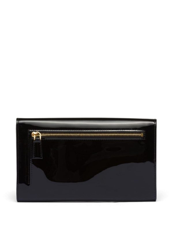 Prada patent-leather envelope bag - Image 2