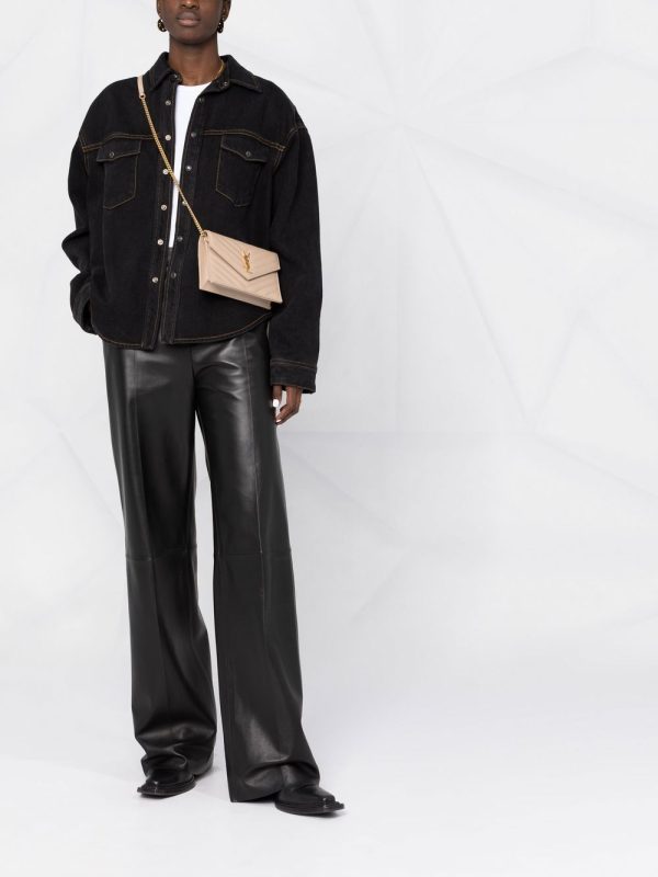 Saint Laurent logo-plaque crossbody bag - Image 2