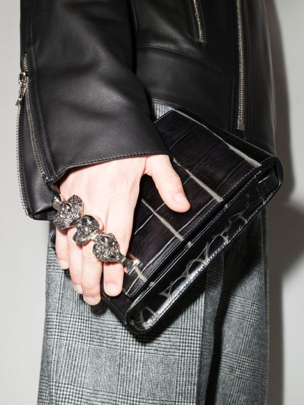 Alexander McQueen small Four Ring crossbody bag - Image 2