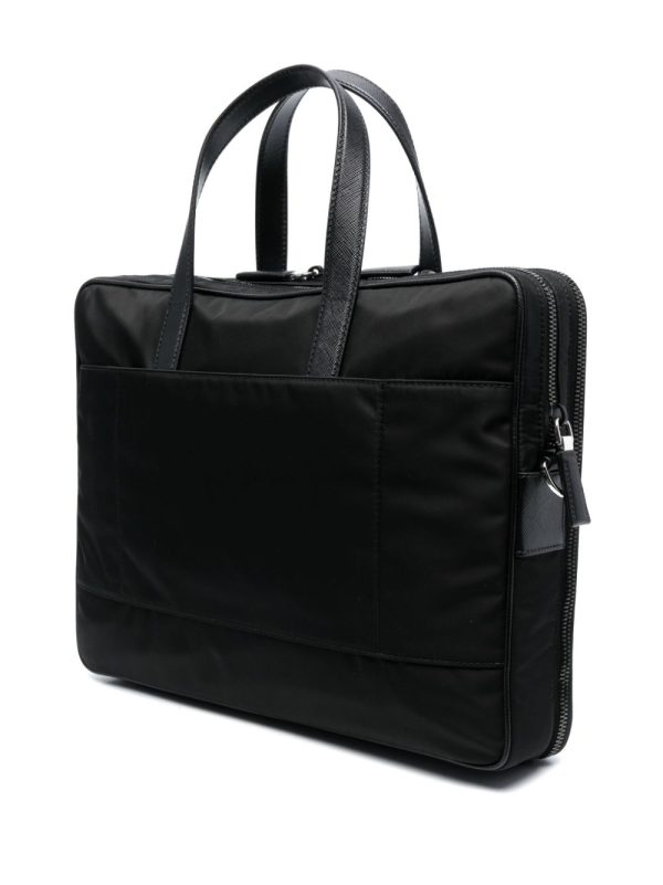 Prada logo-plaque laptop bag - Image 2