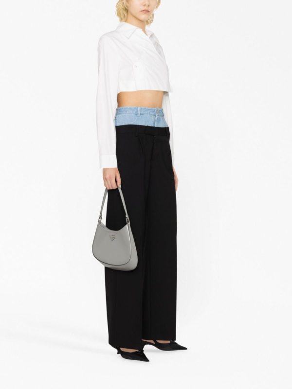 Prada Cleo brushed leather shoulder bag - Image 2