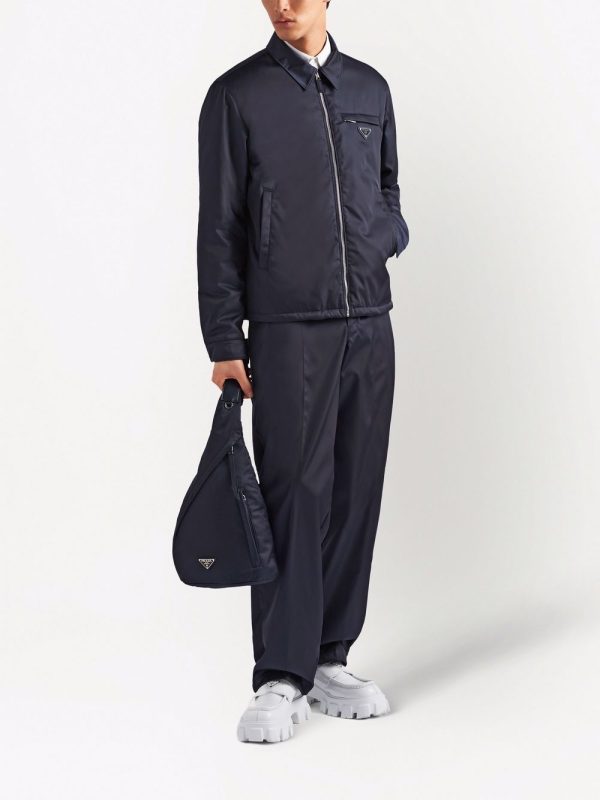 Prada Re-Nylon logo-plaque backpack - Image 2