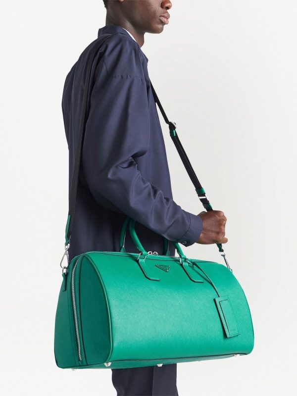 Prada Saffiano leather holdall - Image 2