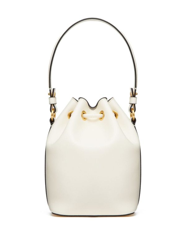 Valentino Garavani mini VLogo Signature leather bucket bag - Image 2