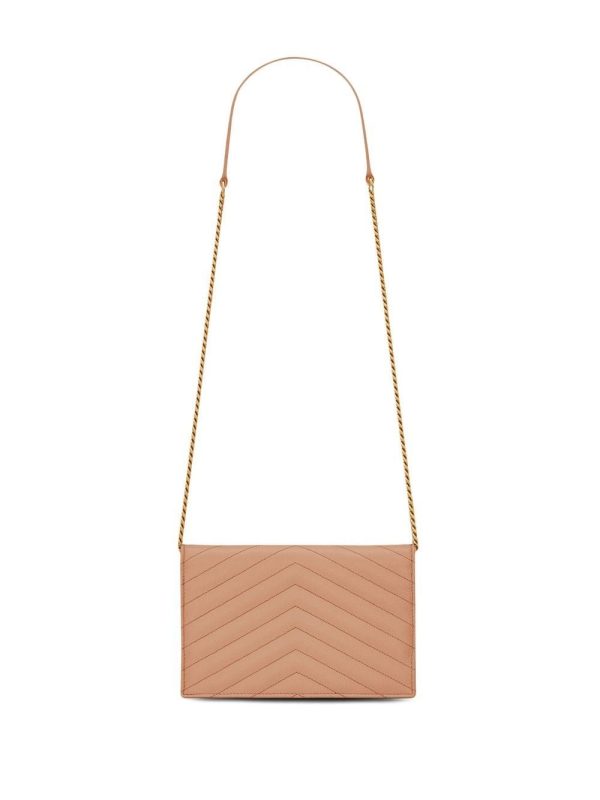 Saint Laurent logo-plaque crossbody bag