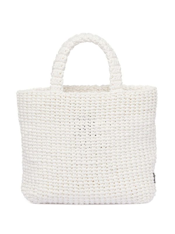 Prada small raffia tote bag - Image 2