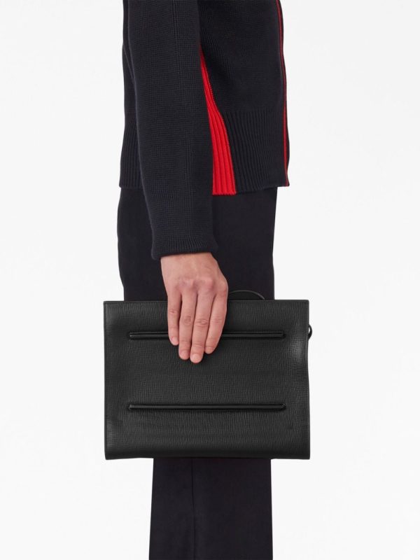 Ferragamo logo-print leather document holder - Image 2