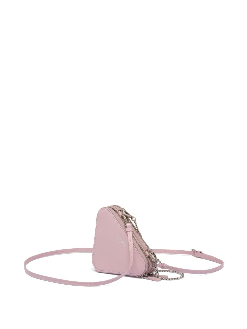 Prada mini Triangle crystal-embellished crossbody bag - Image 2