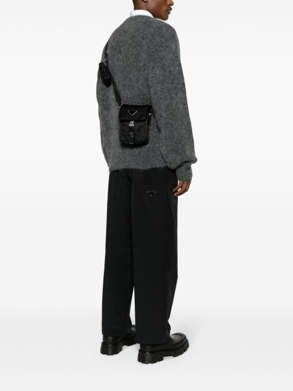 Prada Re-Nylon flap messenger bag - Image 2