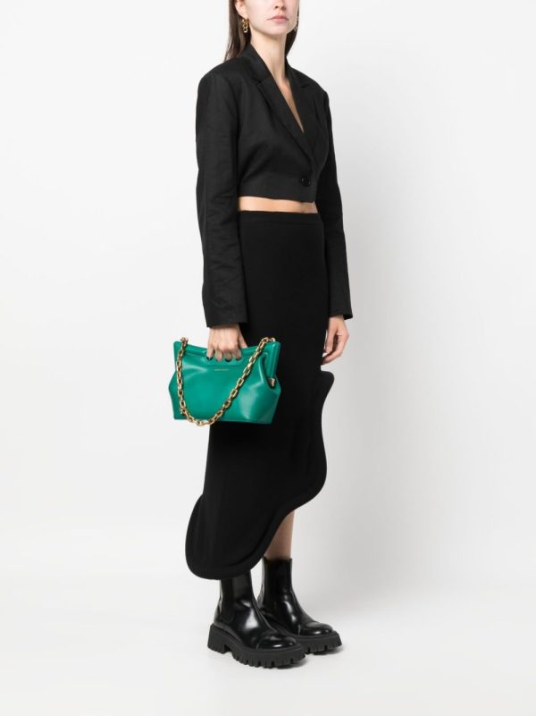 Alexander McQueen small The Peak leather shoulder bag - Image 2