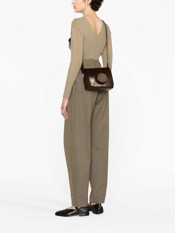 Lemaire Camera leather crossbody bag - Image 2