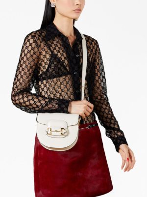 Gucci Horsebit 1955 leather shoulder bag