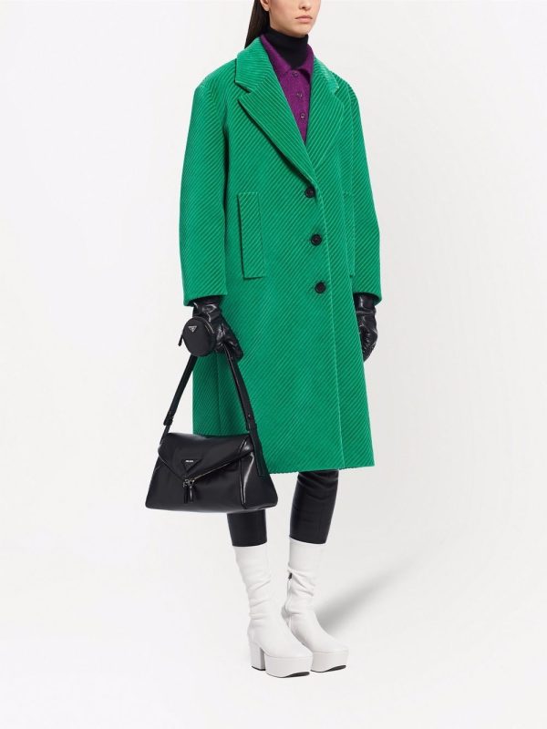 Prada logo-plaque shoulder bag - Image 2