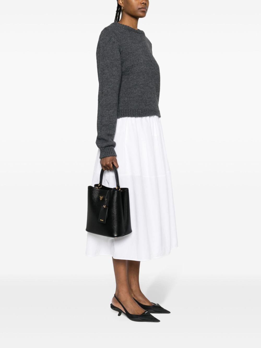 Prada medium Panier tote bag - Image 2