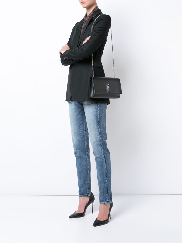 Saint Laurent medium Kate Monogram shoulder bag - Image 2