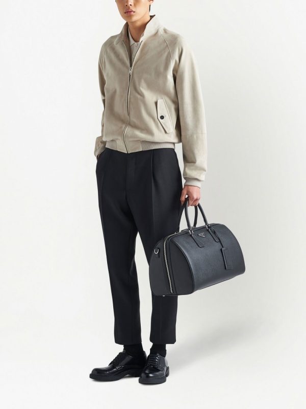 Prada Saffiano leather holdall - Image 2
