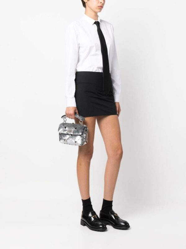 Valentino Garavani Roman Stud sequinned tote bag - Image 2