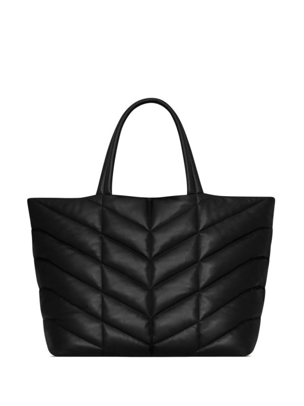 Saint Laurent Puffer leather tote bag - Image 2