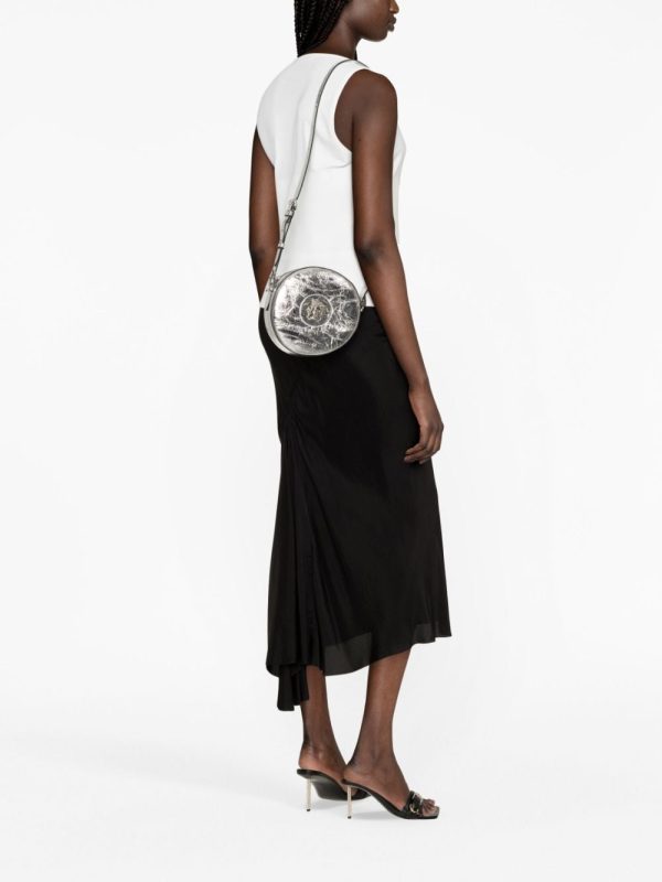 Versace La Medusa leather crossbody bag - Image 2