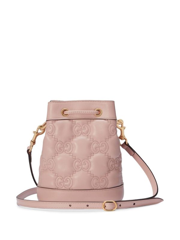 Gucci GG Supreme leather bucket bag - Image 3