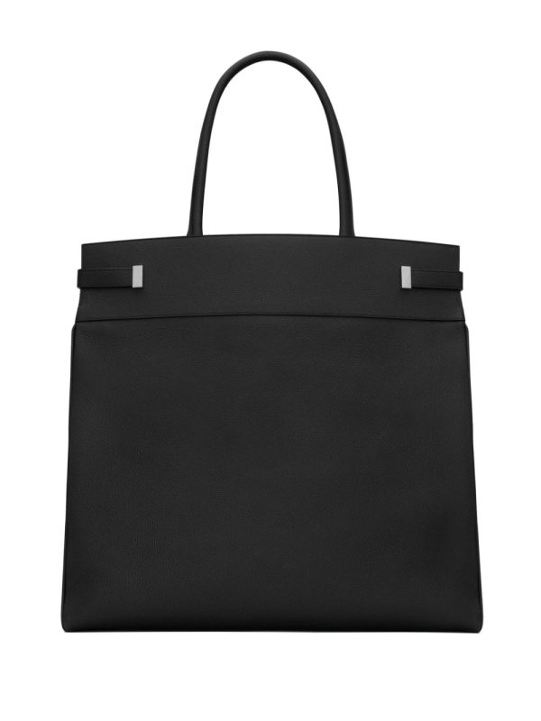 Saint Laurent Manhattan N/S leather tote bag - Image 3
