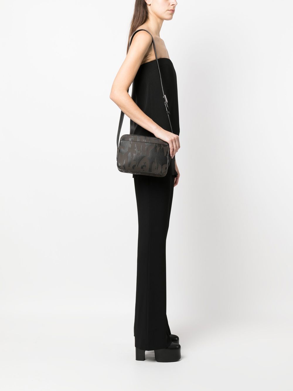 Alexander McQueen Mozart leather crossbody bag - Image 2