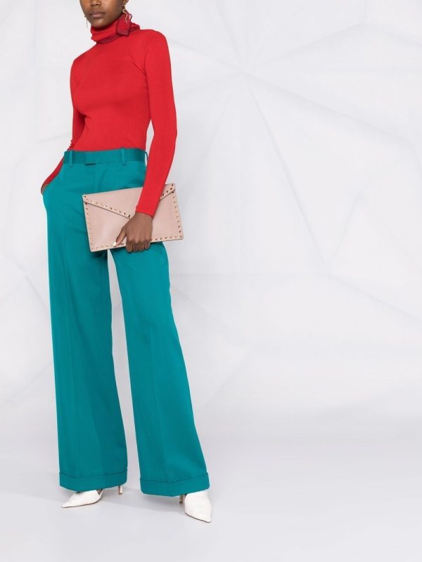 Valentino Garavani Rockstud envelope clutch bag - Image 2