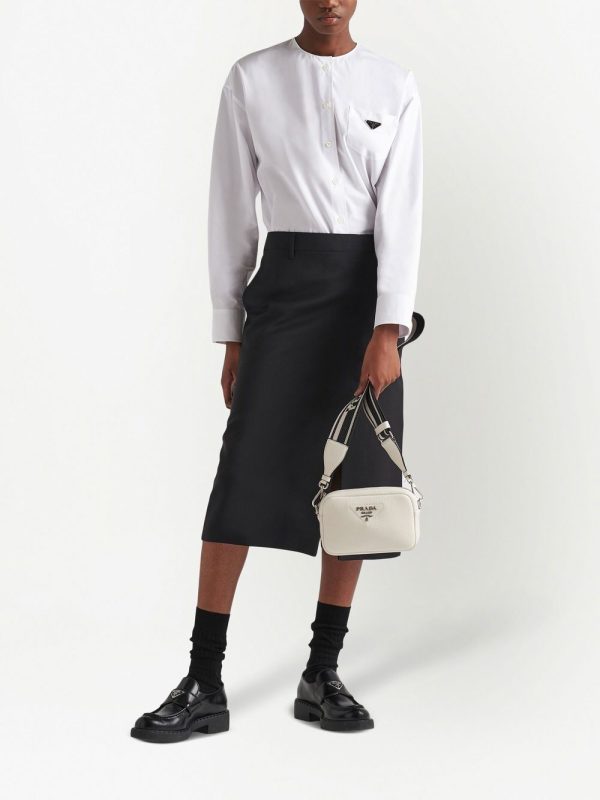 Prada logo-plaque crossbody bag - Image 2