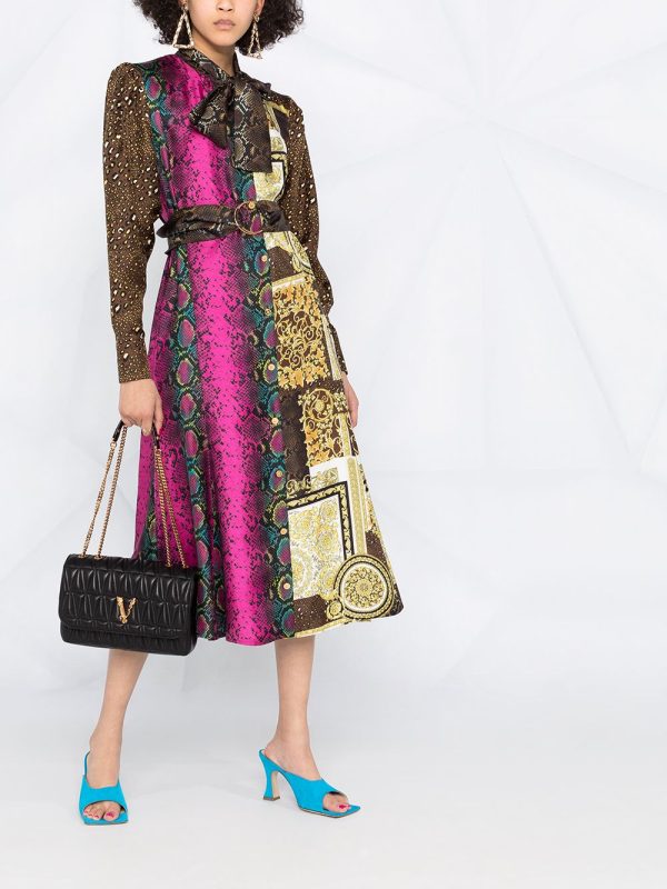 Versace Virtus quilted shoulder bag - Image 2