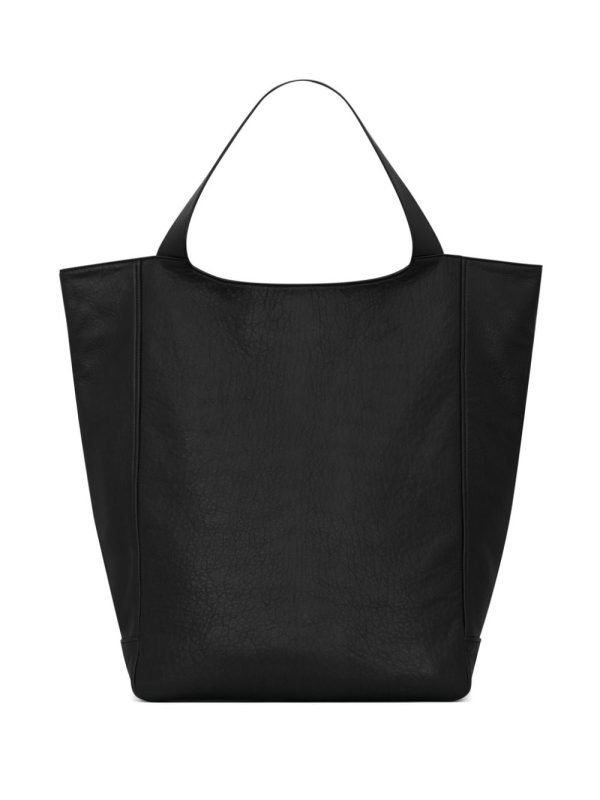 Saint Laurent logo-patch tote bag - Image 2