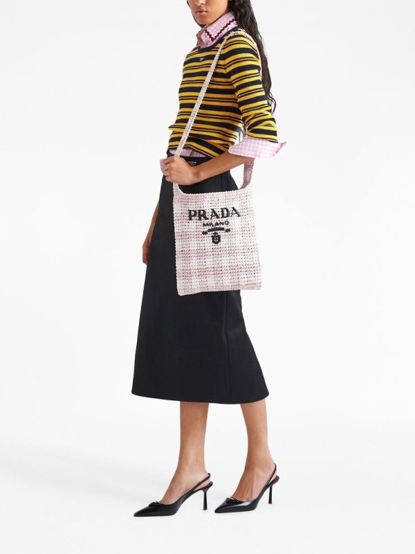 Prada Small Raffia bag - Image 2