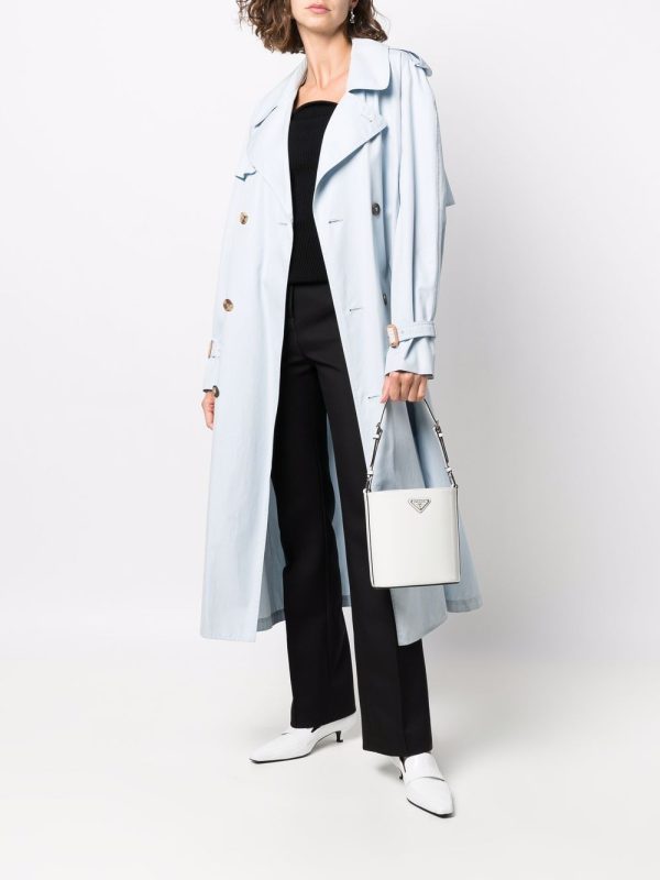 Prada small Spazzolato bucket bag - Image 2