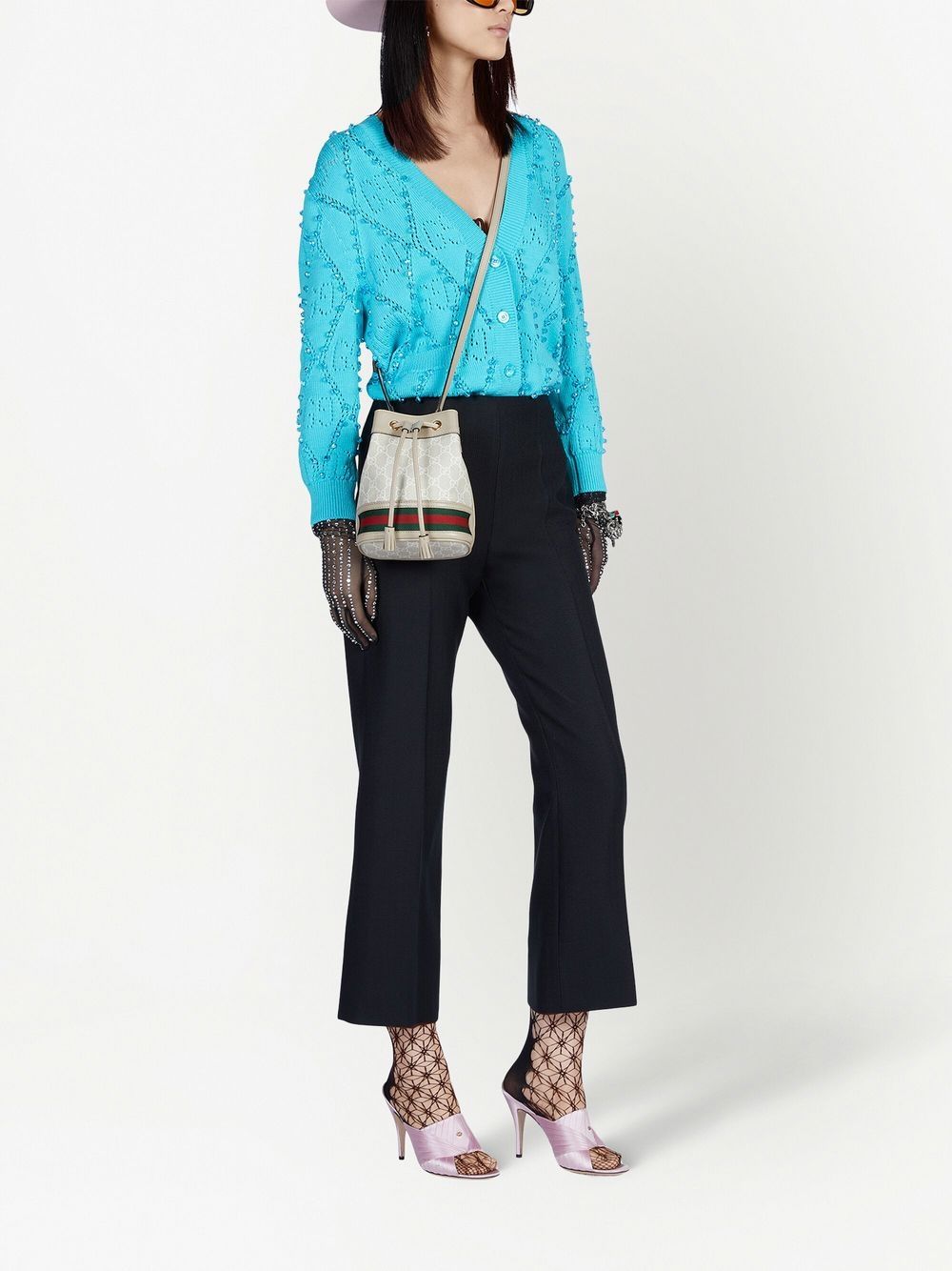 Gucci mini Ophidia canvas bucket bag - Image 2