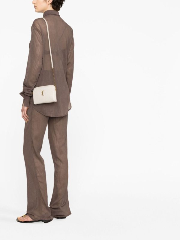 Saint Laurent Gaby quilted-leather crossbody bag - Image 2